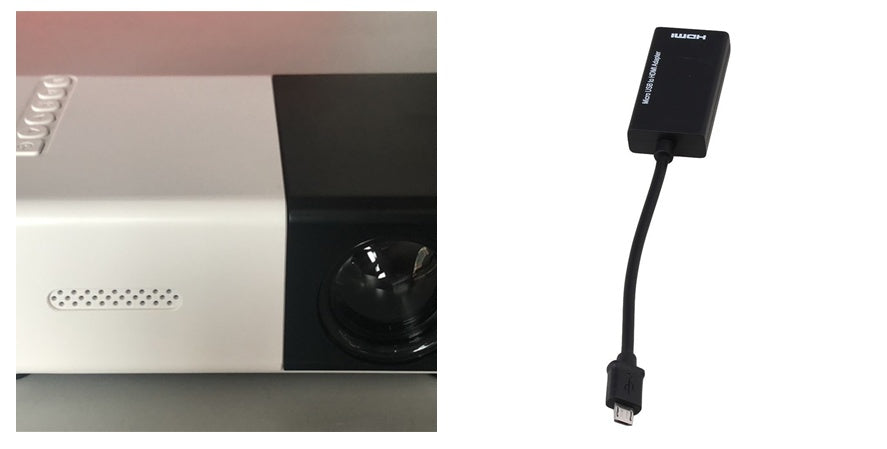 HD 1080P Mini Mini Projector Tenko Store