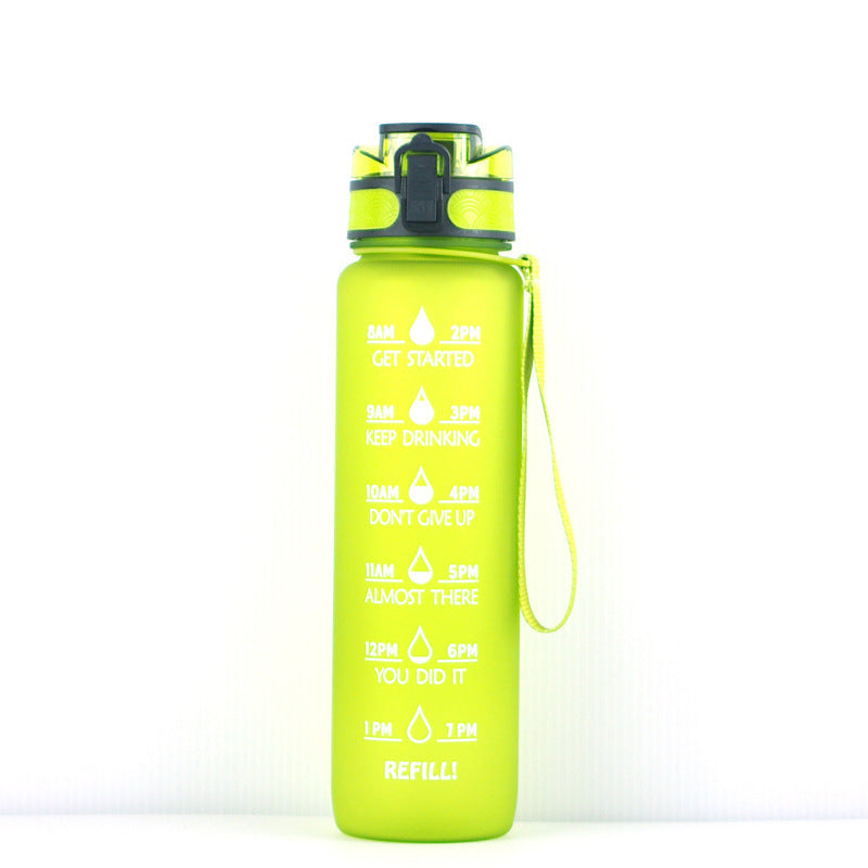 Transparent Flask Water Bottle 1000ml Bottled Kawaii Bottle Bpa Free Infuser Plastic Milk Sports Clear Water Bottle Kawaii Cup Tenko Store