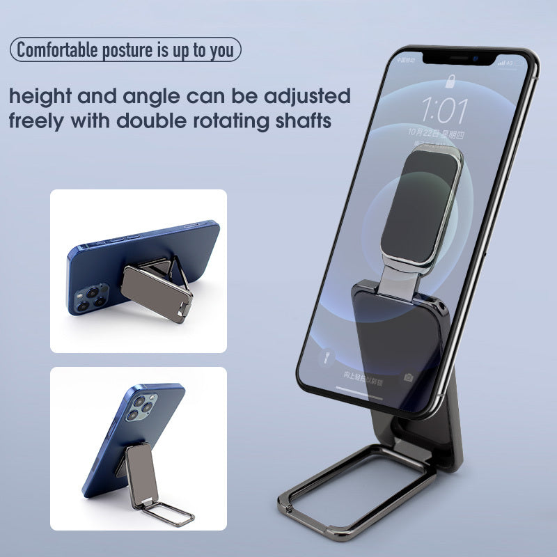 Foldable Mobile Phone Holder Ring Buckle Retractable Desktop CellPhone Stand Car Magnetic Bracket Office Accessories Tenko Store