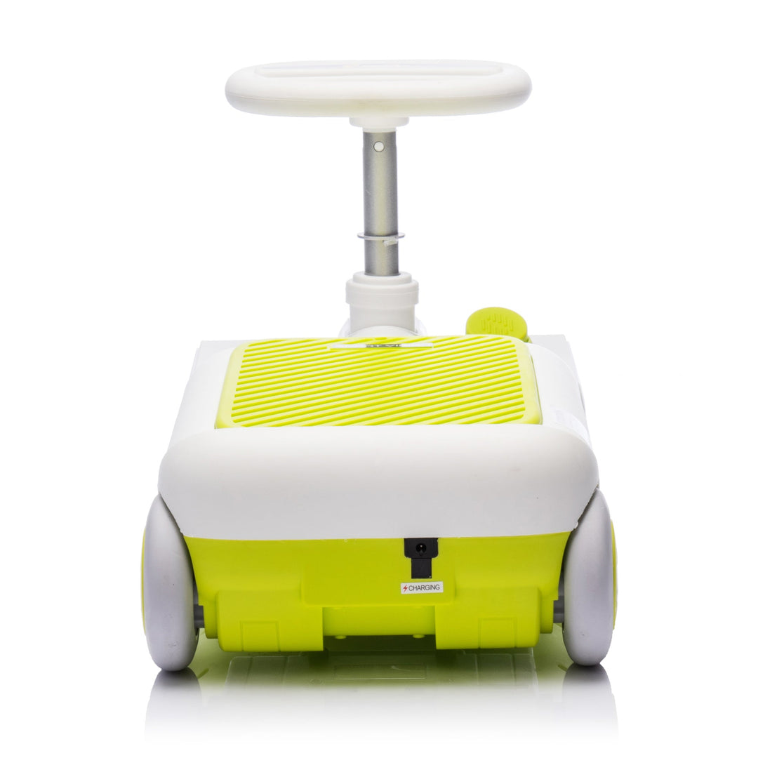 12V Cleaning Go Kart For Kids,55W Motor,Front with mop for cleaning,Length can extended by 6cm,Built in music and lighting functions,Provide a speed of 1.86 - 2.49MPH for kids aged 3 - 6 years old. - Tenko Co., Ltd.