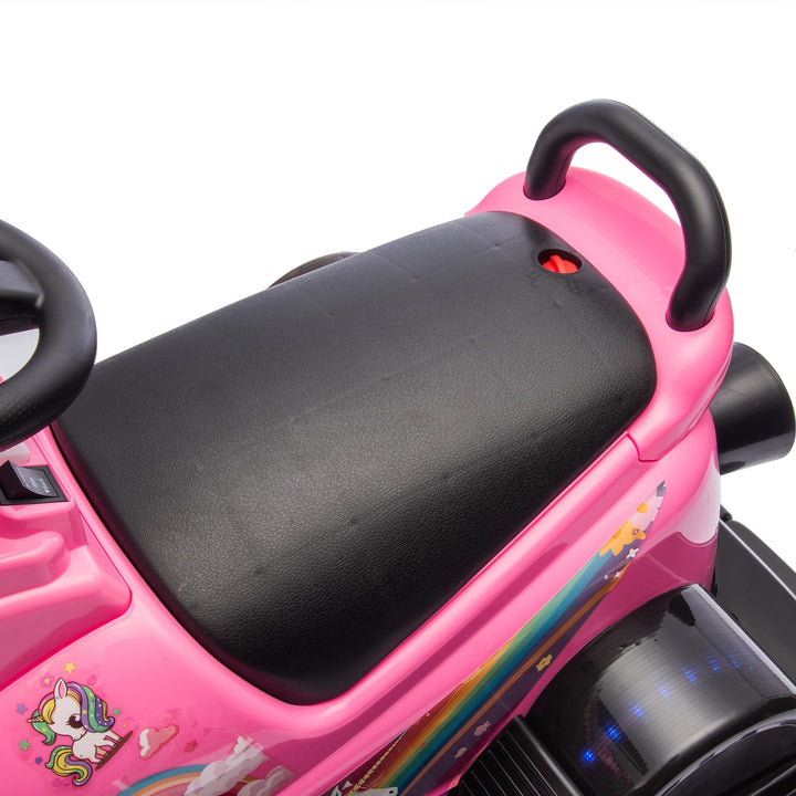 12V Kids Ride On Motor Bumper Car,integrating system,Rotate 360 degrees in place,Collision triggers sound effects and lights,Four - wheel waterfall light,Cute appearance design for kids aged 3 - 5. - Tenko Co., Ltd.