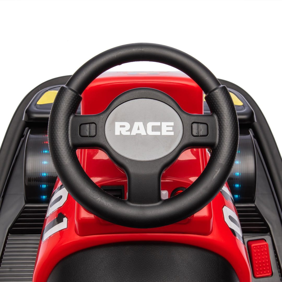 12V Kids Ride On Motor Bumper Car,integrating system,Rotate 360 degrees in place,Collision triggers sound effects and lights,Four - wheel waterfall light,Cute appearance design for kids aged 3 - 5. - Tenko Co., Ltd.