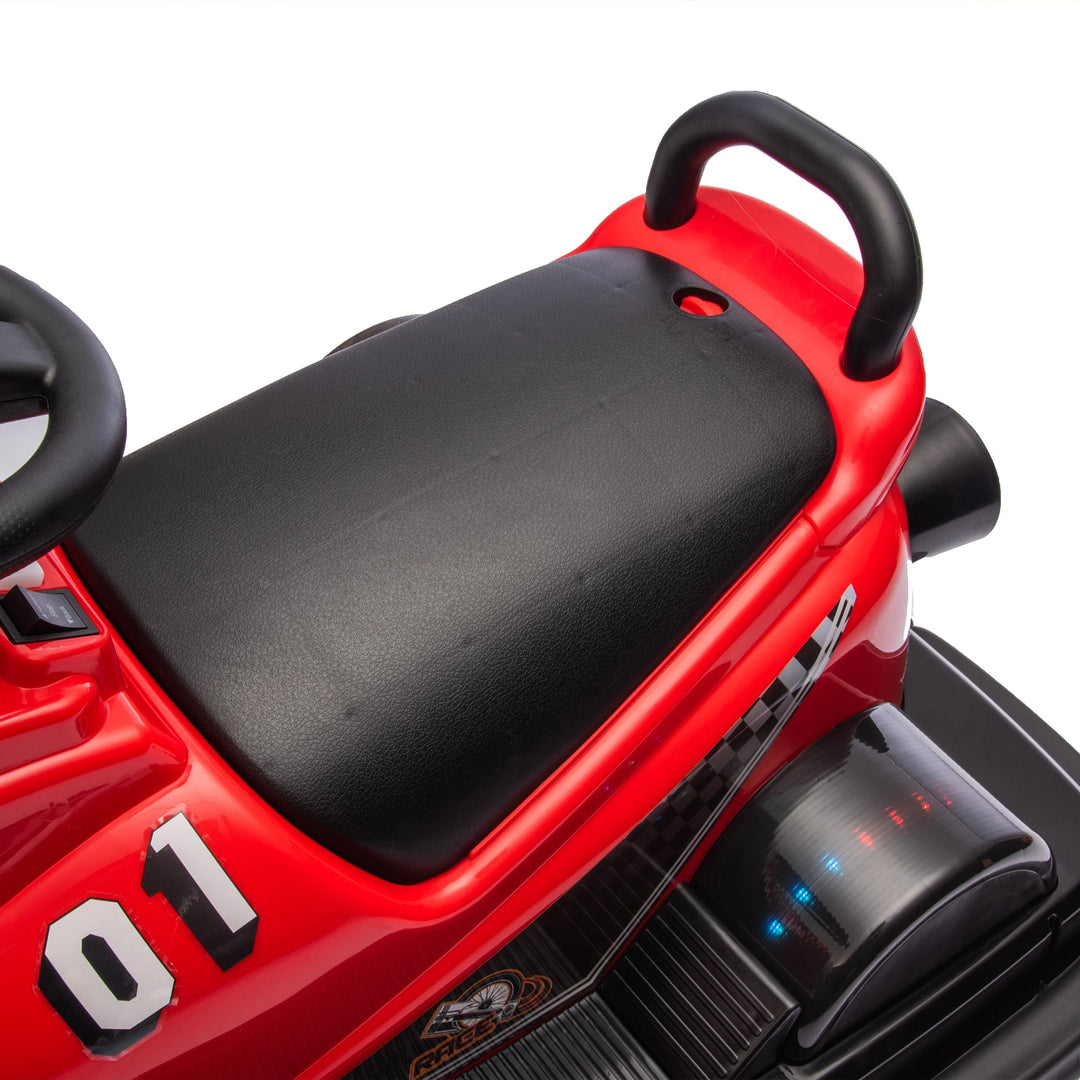 12V Kids Ride On Motor Bumper Car,integrating system,Rotate 360 degrees in place,Collision triggers sound effects and lights,Four - wheel waterfall light,Cute appearance design for kids aged 3 - 5. - Tenko Co., Ltd.