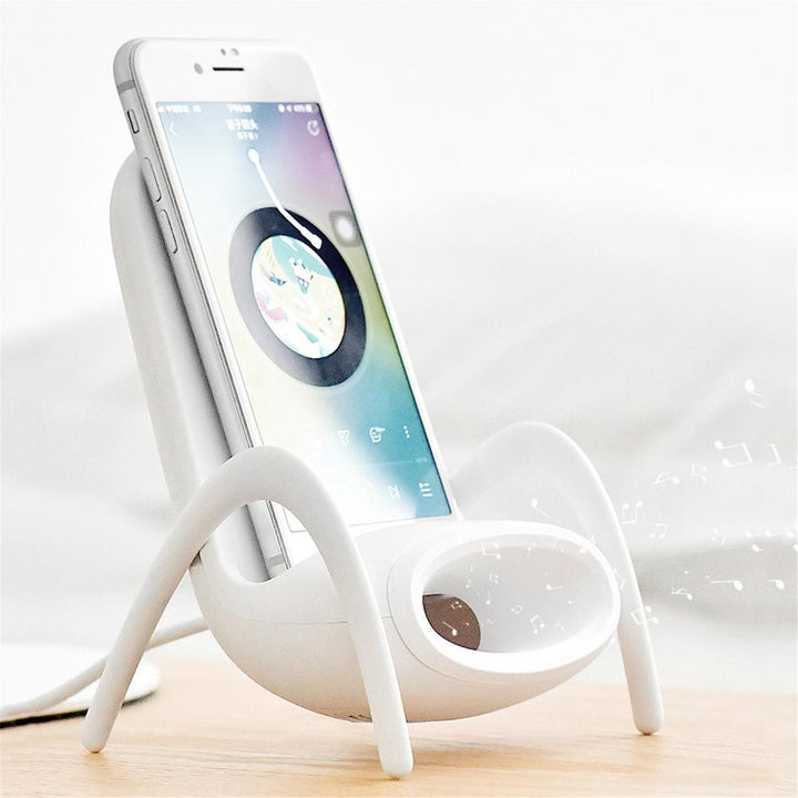 Portable Mini Chair Wireless Charger Desk Mobile Phone Holder Wireless Charger 10W Fast Charge Special Gift Tenko Store