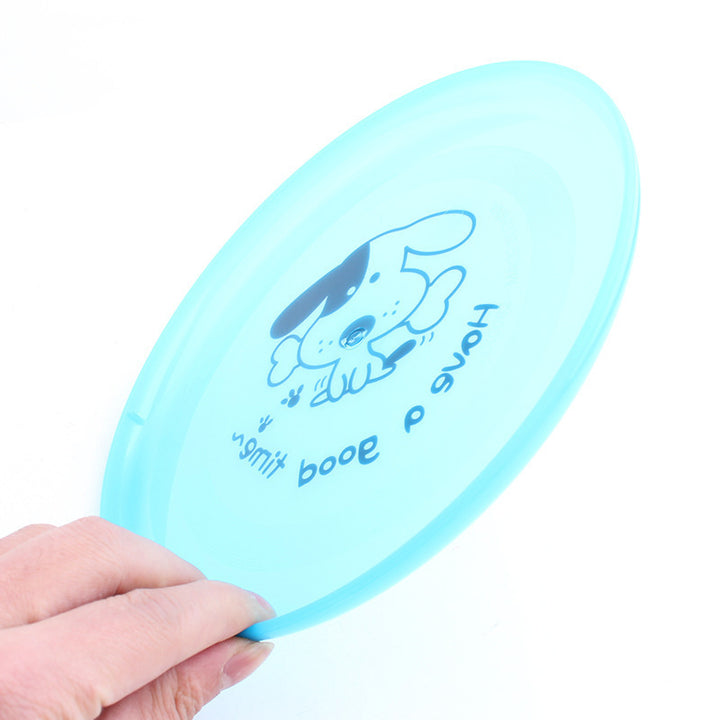 Silicone Flying Saucer Funny Pets Dog Cat Toy Dog Game Flying Discs Resistant Chew Puppy Training Interactive Pet Supplies Tenko Store