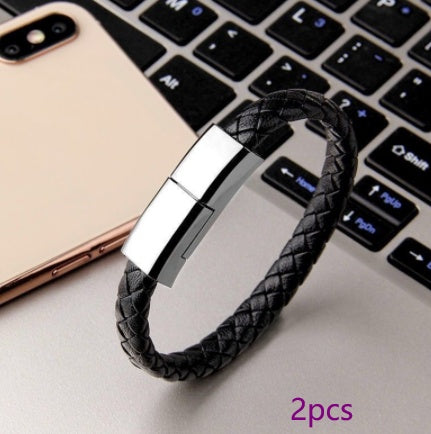 New Bracelet Charger USB Charging Cable Data Charging Cord For IPhone14 13 Max USB C Cable For Phone Micro Cable Tenko Store