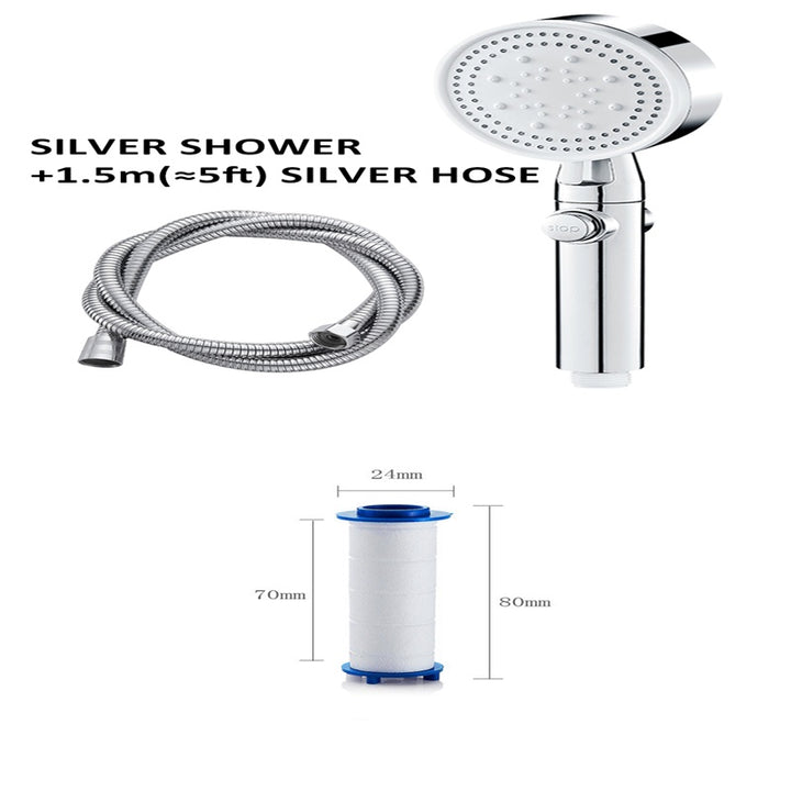 Shower Bath Shower Head Pressurized Large Water Output Tenko Store