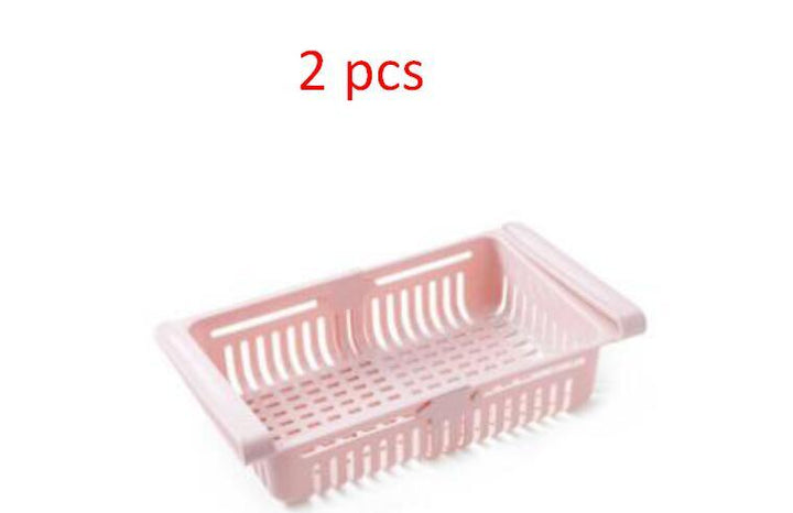 Refrigerator Storage Basket Stretchable Multifunction Kitchen Refrigerator Storage Box Tenko Store