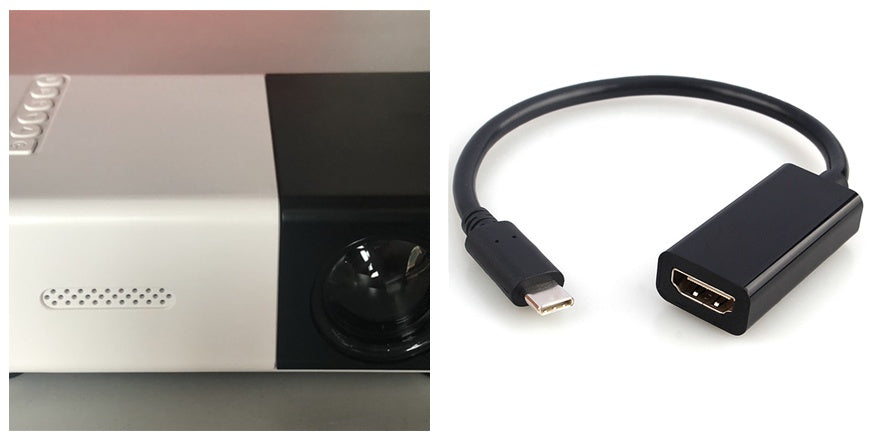 HD 1080P Mini Mini Projector Tenko Store