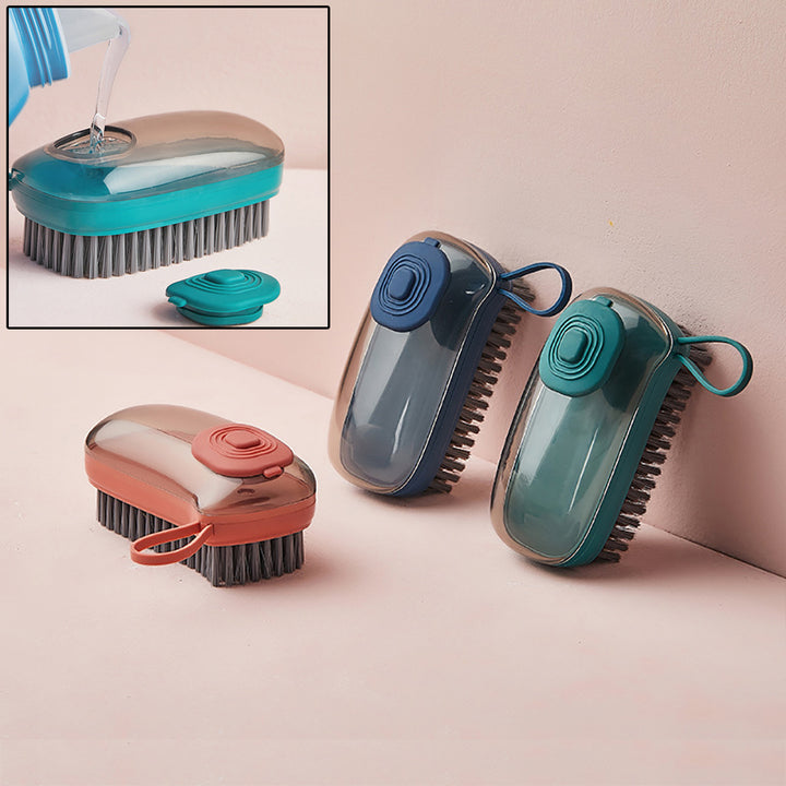 Multifunctional Automatic Liquid Cleaning Brush Soft Shoe Brush Clean Wash Shoe Artifact Laundry Brush Household Brush Clothes Tenko Store
