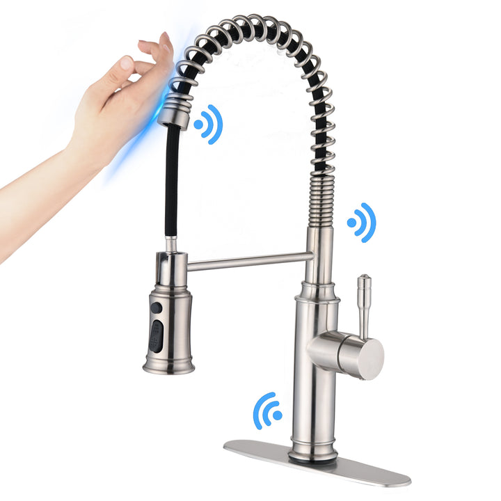 Touch Kitchen Faucet with Pull Down Sprayer - Tenko Co., Ltd.