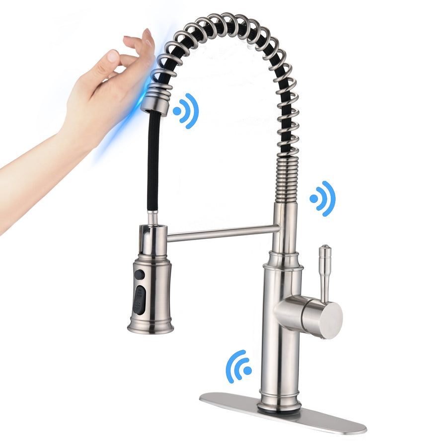 Touch Kitchen Faucet with Pull Down Sprayer - Tenko Co., Ltd.