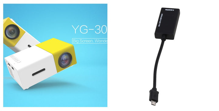 HD 1080P Mini Mini Projector Tenko Store