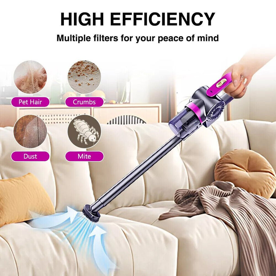 4 - in - 1 Cordless Stick Vacuum Cleaner for Carpet and Floor, Lightweight Handheld Vacuum with HEPA Filter, Long Runtime, Pet Hair Friendly - Tenko Co., Ltd.