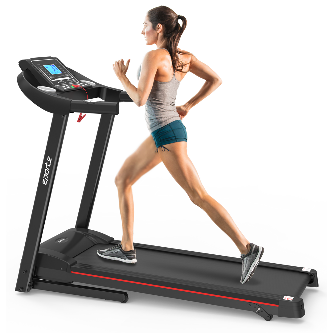 Fitshow App Home Foldable Treadmill with Incline, Folding Treadmill for Home Workout, Electric Walking Running Treadmill Machine 5' LCD Screen 250 LB Capacity Bluetooth Music - Tenko Co., Ltd.