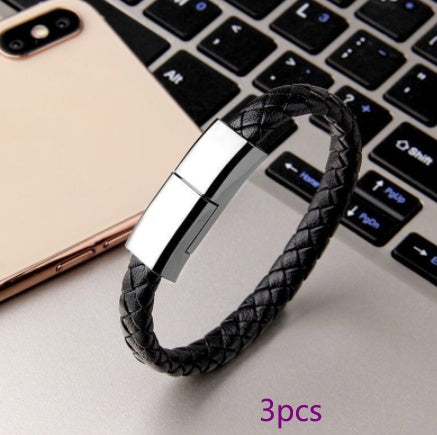 New Bracelet Charger USB Charging Cable Data Charging Cord For IPhone14 13 Max USB C Cable For Phone Micro Cable Tenko Store