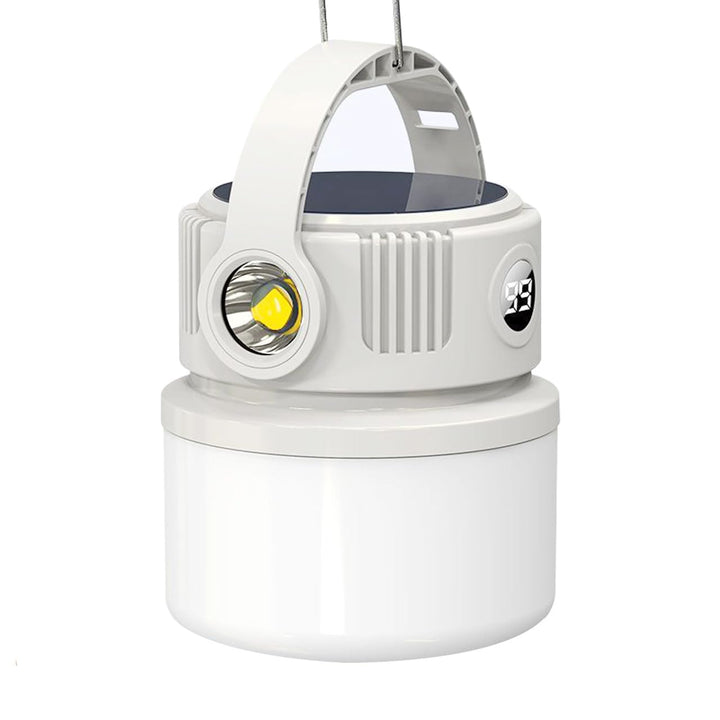 ソーラーランタン 作業灯 キャンプライト 節電 太陽光給電&TYPE-C充電 高輝度 防水キャンプランタン 懐中電灯 2400mah 大容量バッテリー 4点灯モード 登山 夜釣り 防災 地震 台風 停電 緊急 - Tenko Co., Ltd.