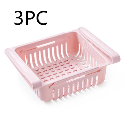 Refrigerator Storage Basket Stretchable Multifunction Kitchen Refrigerator Storage Box Tenko Store