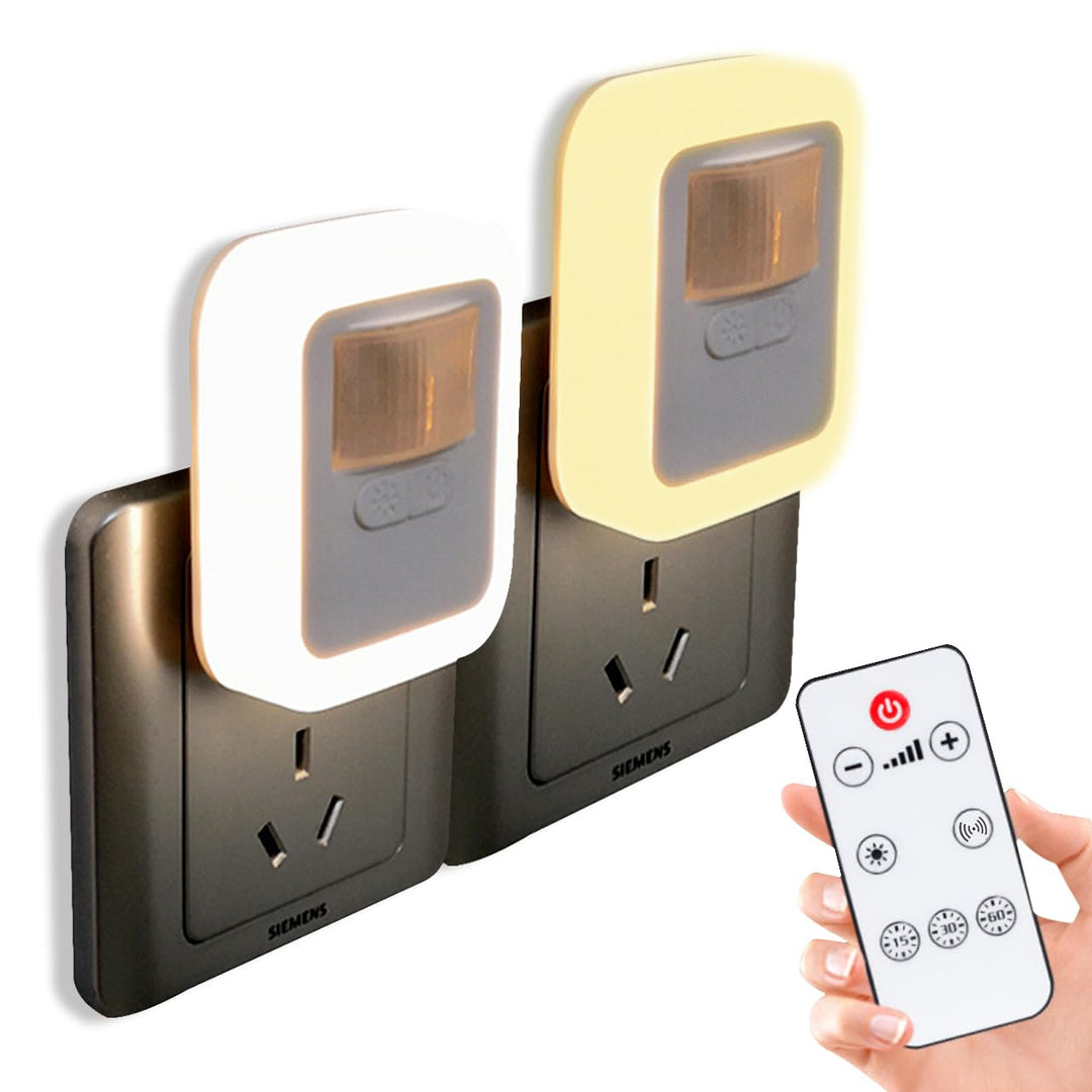 人感センサーLEDライト リモコン付き タイマー設定可能 常時点灯可能 暗所で点灯 明所で消灯 手動スイッチ付き シンプル設置 配線不要 3段階調光 待機電力0.1W 人感距離3～6m対応 高輝度 低輝度 切替式 (電球色)