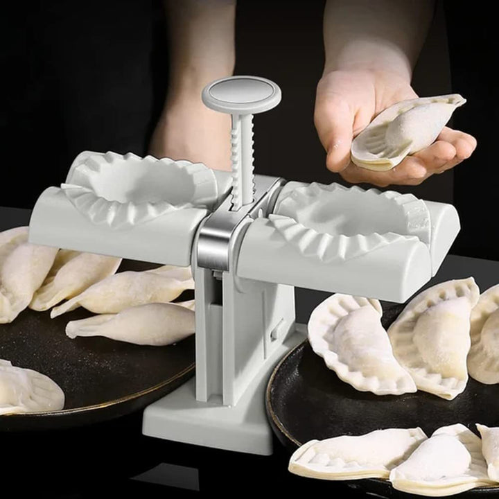 Dumpling Mould Double Head Dumpling Mold Lazy Artifact Manual Press Noodle Dumpling Maker Kitchen Accessories Dumpling Maker Tenko Store