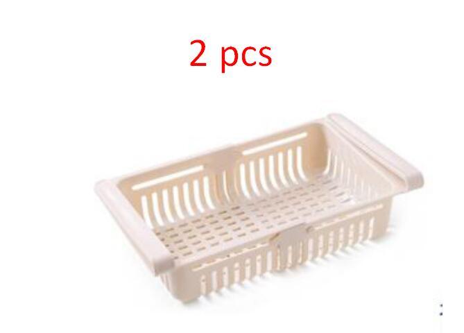 Refrigerator Storage Basket Stretchable Multifunction Kitchen Refrigerator Storage Box Tenko Store