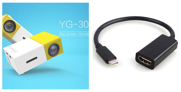 HD 1080P Mini Mini Projector Tenko Store