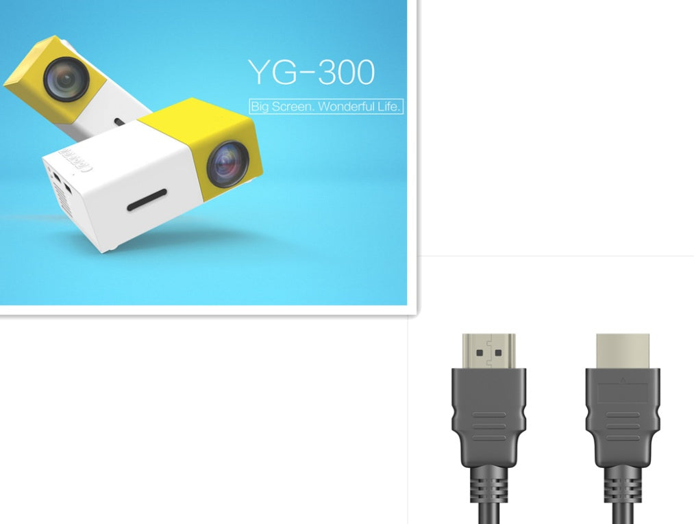 HD 1080P Mini Mini Projector Tenko Store