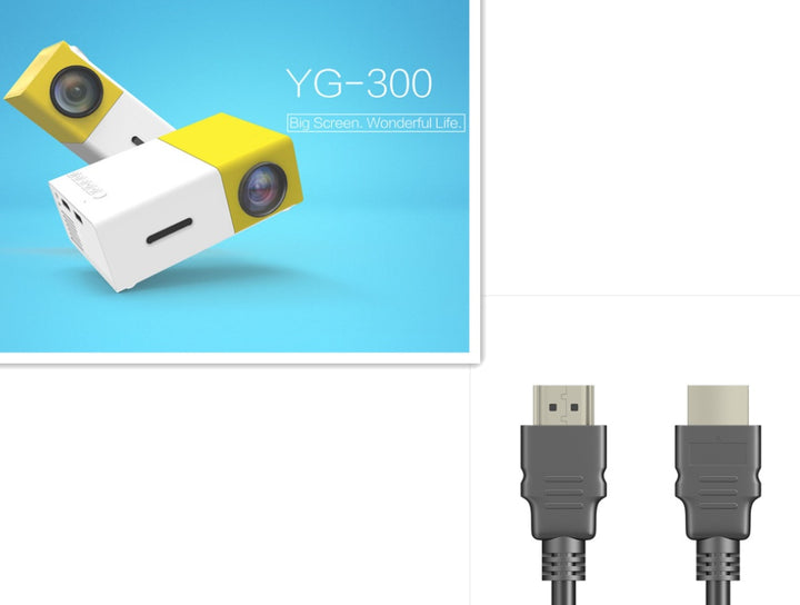 HD 1080P Mini Mini Projector Tenko Store