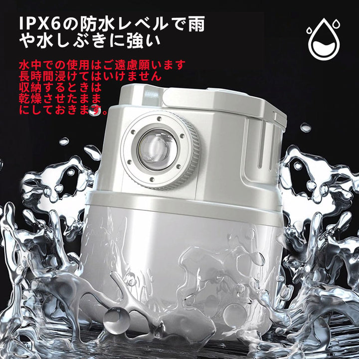 ソーラーランタン 太陽光給電&TYPE-C充電 高輝度 作業灯 防水キャンプランタン 懐中電灯 3600mah 大容量バッテリー キャンプライト 4点灯モード 登山 夜釣り 防災 地震 台風 停電 緊急 (ホワイト)