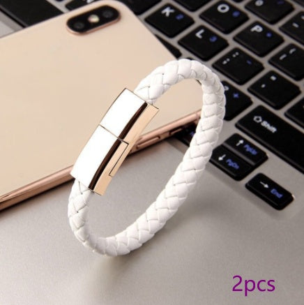 New Bracelet Charger USB Charging Cable Data Charging Cord For IPhone14 13 Max USB C Cable For Phone Micro Cable Tenko Store