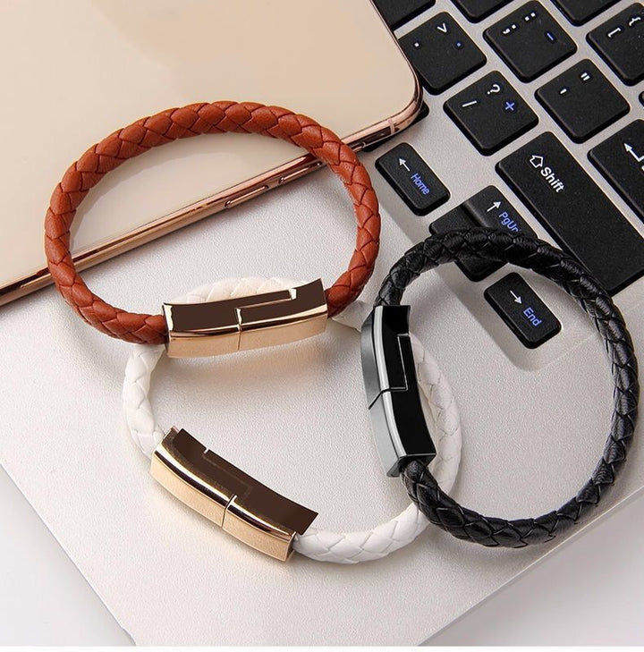 New Bracelet Charger USB Charging Cable Data Charging Cord For IPhone14 13 Max USB C Cable For Phone Micro Cable Tenko Store