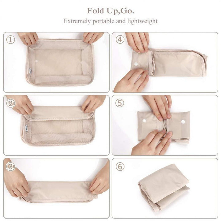 8 - piece Set Luggage Divider Bag Travel Storage Clothes Underwear Shoes Organizer Packing Cube Bag - Tenko Co., Ltd.