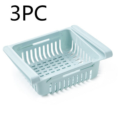 Refrigerator Storage Basket Stretchable Multifunction Kitchen Refrigerator Storage Box Tenko Store