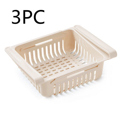 Refrigerator Storage Basket Stretchable Multifunction Kitchen Refrigerator Storage Box Tenko Store