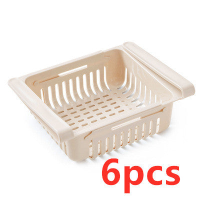 Refrigerator Storage Basket Stretchable Multifunction Kitchen Refrigerator Storage Box Tenko Store