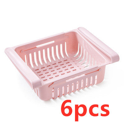 Refrigerator Storage Basket Stretchable Multifunction Kitchen Refrigerator Storage Box Tenko Store