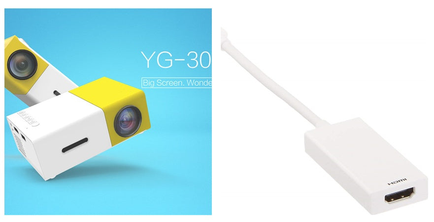 HD 1080P Mini Mini Projector Tenko Store