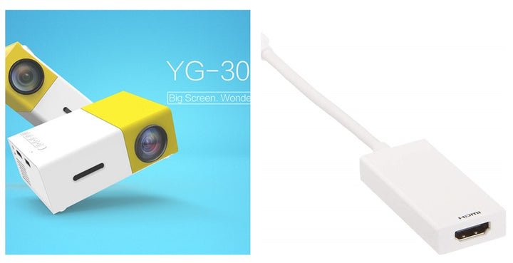 HD 1080P Mini Mini Projector Tenko Store