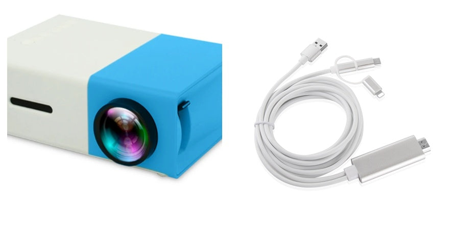 HD 1080P Mini Mini Projector Tenko Store
