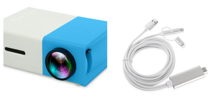 HD 1080P Mini Mini Projector Tenko Store
