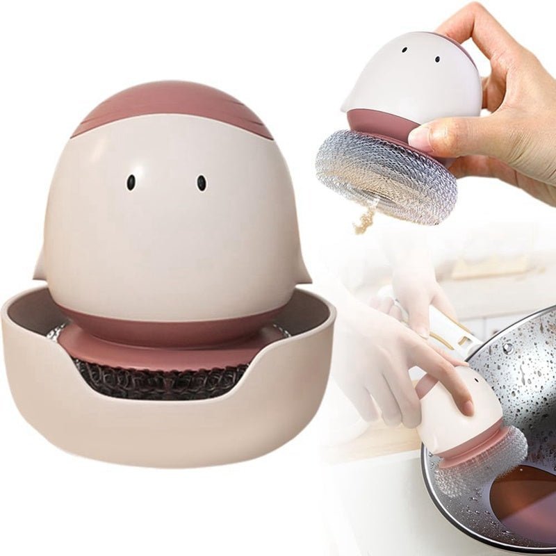 Automatic Liquid Filling Dishwashing Brush Kitchen Dish Brush - Tenko Co., Ltd.