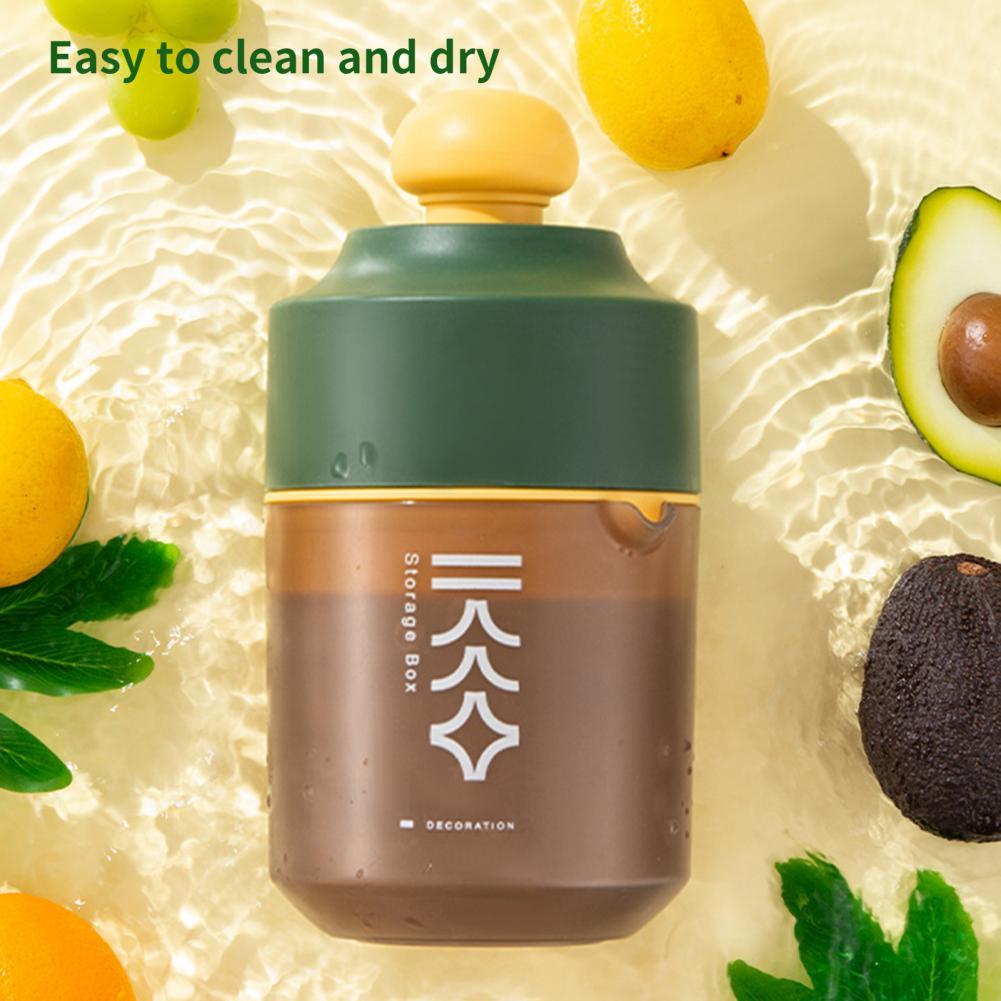 Mini Portable Manual Juicer Citrus Juicer Manual Lemon Squeezer Lime Orange Juicer Homemade DIY Fruit Orange Separating Juicer Fruit Separator Not Splash Semi-Transparent Non-electric Lemon Squeezer Tenko Store