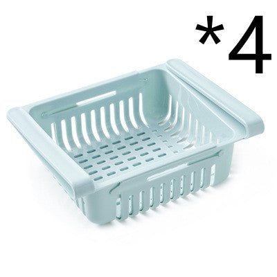 Refrigerator Storage Basket Stretchable Multifunction Kitchen Refrigerator Storage Box Tenko Store