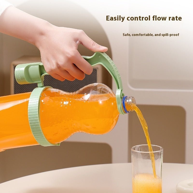 Beverage Bottle Handle Holder Adjustable Pouring Handle Organizer Multi - Use Oil Bottle Handle Holder Kitchen Storage Kitchen Gadgets - Tenko Co., Ltd.