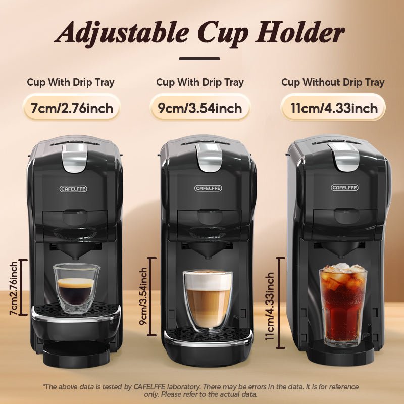 CAFELFFE 3 - in - 1 Hot & Cold Espresso Brewing Machine: 19Bar Pressure, Customizable Cup Sizes, All - in - One Extraction for Global Coffee Lovers - MK611 - Tenko Co., Ltd.