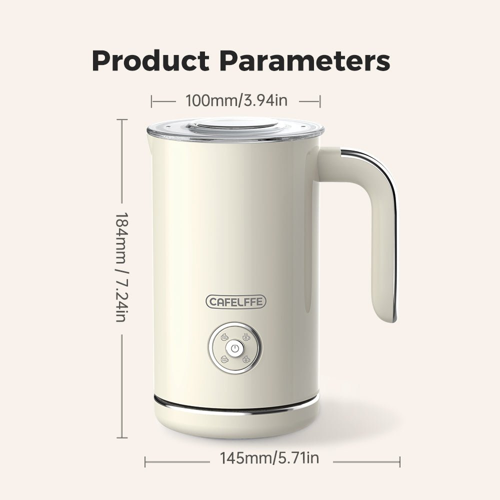 CAFELFFE MK202 - in - 1 Multi - Function Hot and Cold Milk Frother: Precise Temperature Control, Large Capacity, Easy - Clean for Global Coffee Enthusiasts - Tenko Co., Ltd.
