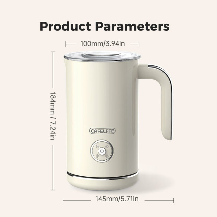 CAFELFFE MK202 - in - 1 Multi - Function Hot and Cold Milk Frother: Precise Temperature Control, Large Capacity, Easy - Clean for Global Coffee Enthusiasts - Tenko Co., Ltd.