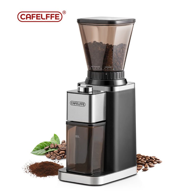 CAFELFFE MK301 Coffee Grinder: 48 - Gear Adjustment, 420 Stainless Steel Core, Anti - Static & Detachable for Even Grinding Worldwide - Tenko Co., Ltd.