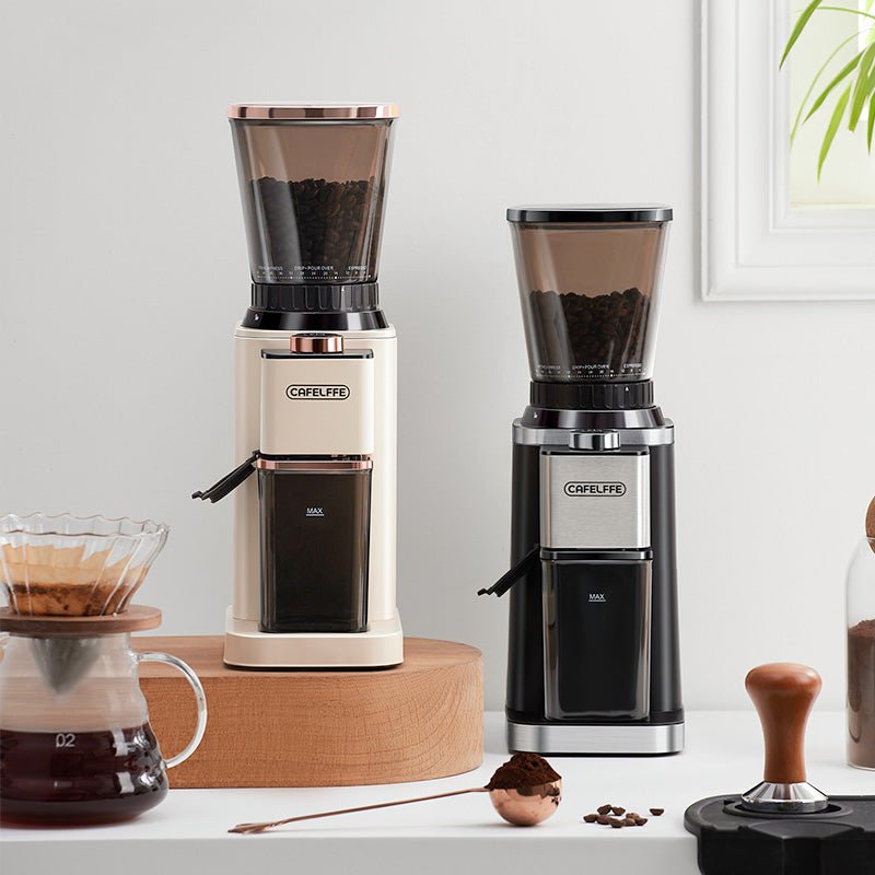 CAFELFFE MK301 Coffee Grinder: 48 - Gear Adjustment, 420 Stainless Steel Core, Anti - Static & Detachable for Even Grinding Worldwide - Tenko Co., Ltd.
