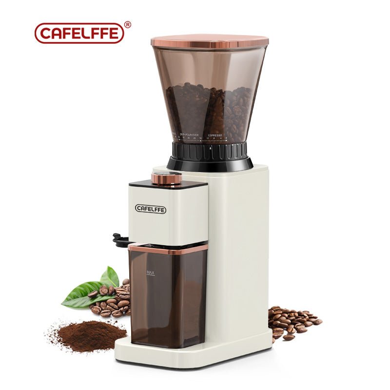 CAFELFFE MK301 Coffee Grinder: 48 - Gear Adjustment, 420 Stainless Steel Core, Anti - Static & Detachable for Even Grinding Worldwide - Tenko Co., Ltd.